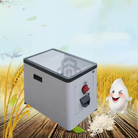 Mini fraiseuse de riz brun domestique décortiqueuse et décortiqueuse de riz avec composant moteur central