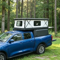 Pièces de modification tout-terrain 4x4 économiques pour pick-up Ford F-250 Super Duty, pliables, en aluminium, à coque rigide, étanches, pour 2 personnes