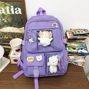 Mochila Escolar Coreana de Gran Capacidad para Niñas, Estilo Japonés, Informal, para Estudiantes y Usuarios de Portátiles - Product Image 2