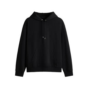 Sudadera con Capucha Urbana Moderna de Corte Recto para Hombre, Ajuste Regular, Transpirable, Ecológica, Ropa Urbana Contemporánea - Product Image 1