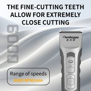 Pas encore d'avis Titanium Blade Cordless Metal Professional Rechargeable Hair Men Hair Trimmer - Product Image 6