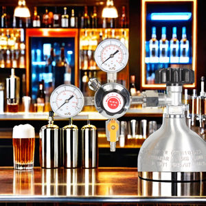 Bira için yüksek kaliteli pirinç CO2 regülatörü Premium doğal gaz regülatörü - Product Image 3