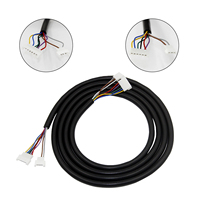 Kit de réparation et de conversion pour trottinette électrique 5,5-6,5 pouces : contrôleur sans balais rond 36V avec écran LCD et câble de communication
