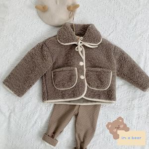 2021 autunno inverno all'ingrosso abbigliamento per bambini cappotti di <span class=keywords><strong>pelliccia</strong></span> per ragazze capispalla bambino abbigliamento per bambini vestito casual NX01A100 - Product Image 6