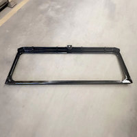 Vieux cadre de pare-brise de pièces de carrosserie de voiture classique pour Land Rover Defender 90 110 130 OEM # LR055317