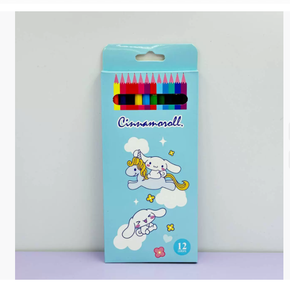 SANSAN – Lot de crayons de couleur hexagonaux solubles pour enfants, 12 couleurs, en plastique recyclé non toxique, mine de 3,00 mm, en vrac - Product Image 2