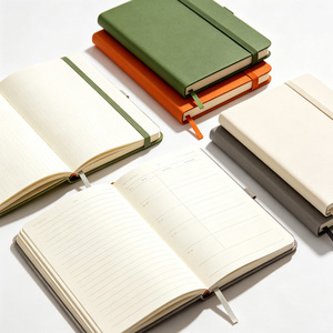 Mini Libreta Personalizada con Impresión, Cubierta de Cuero Sintético, Diario de Tamaño Pequeño con Páginas de Planificador, Esquinas Redondeadas, Banda Elástica - Product Image 1