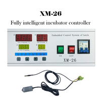 Contrôleur numérique de température et d'humidité XM-26 pour incubateur LED avec capteurs, pièce de rechange pour incubateur électrique d'œufs