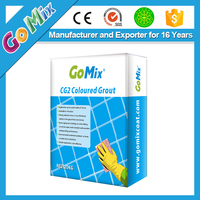 Marca GOMIX, respetuoso con el medio ambiente, colorido, impermeable, adhesivo para lechada de azulejos, calafateo, relleno de huecos de cerámica, lechada de azulejos, 20kg