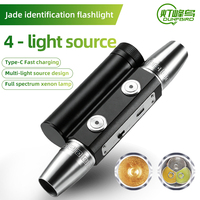Linterna Profesional de Identificación de Jade UV de 365nm, Personalizable con Marca, de Aluminio, para Prueba de Gemas y Diamantes, OEM, ODM, con Certificación CE