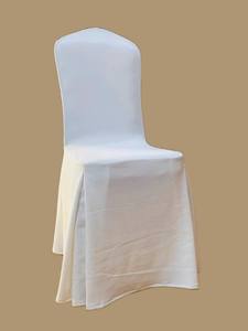 Funda de Silla Plisada de Tres Esquinas, Spandex Blanco/Color Personalizado, Tamaño Personalizado, Elástica, Duradera, Lavable a Máquina - Product Image 5