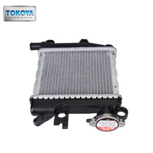 Radiatore serbatoio acqua moto <span class=keywords><strong>per</strong></span> Yamaha LUViAS 125 Scooter parti del sistema di raffreddamento ad acqua nucleo in alluminio - Product Image 3