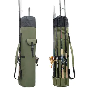 Wholesale Waterproof Portable Heavy Duty Large Capacity Fly 155cm Holder Colourful Carrying Case Hard Fishing Tackle Rod Bag