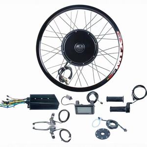 Kit de conversion de vélo électrique MTX39 48V 52V 2000W avec moteur de moyeu arrière, contrôleur à onde sinusoïdale 45A, écran, accélérateur PAS et frein - Product Image 1