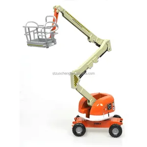 Sammlung 1:50 Miniauto Sliding Construction Truck Spielzeug Druckguss Aerial Platform Truck Toy