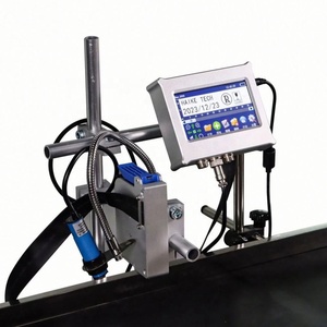 Máquina de impresora de inyección de tinta térmica de 12,7mm para impresora de inyección de tinta TIJ de pantalla táctil con logotipo de número de codificador de fecha Industrial de cabezal único en línea - Product Image 3