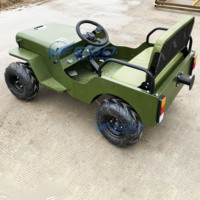 XCEGO homologué CE, buggy électrique 300cc à 4 roues, 4x4, mini Jeep Willys pour enfants et adultes, 2 places, couleur personnalisée, garantie de 2 ans