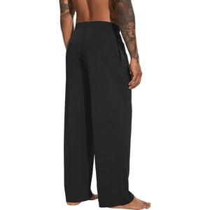 Pantalon de pyjama personnalisé pour homme en viscose de bambou, bas de pyjama doux avec cordon de serrage et poches, tailles S à XXL - Product Image 4