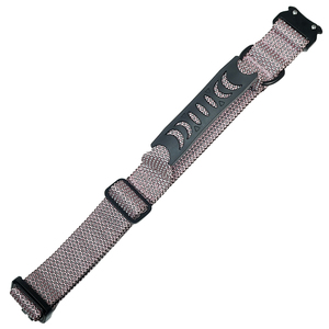Reflective Tactical Dog <b>Collar</b> with Handle, Nylon Safety Glowing Pet <b>Collar</b> with Metal Buckle for Large Dogs - Product Image 6