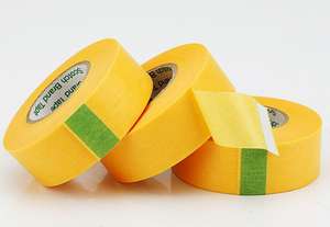 Ruban <span class=keywords><strong>de</strong></span> papier jaune 3M 2688 résistant aux hautes températures, ruban <span class=keywords><strong>de</strong></span> peinture à pulvérisation automatique <span class=keywords><strong>sans</strong></span> marque ni colle - Product Image 5