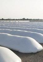 Sac agricole en PP tissé laminé BOPP imprimé UV, résistant à l'humidité et aux déchirures, avec doublure PE pour céréales (blé, maïs, graines de tournesol) TH