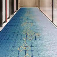 Tapis de Moquette Axminster de Luxe pour Hôtel 5 Étoiles, Design Moderne, Mur-à-Mur, Impression Numérique, Fournisseur en Gros pour Couloir et Hall d'Hôtel