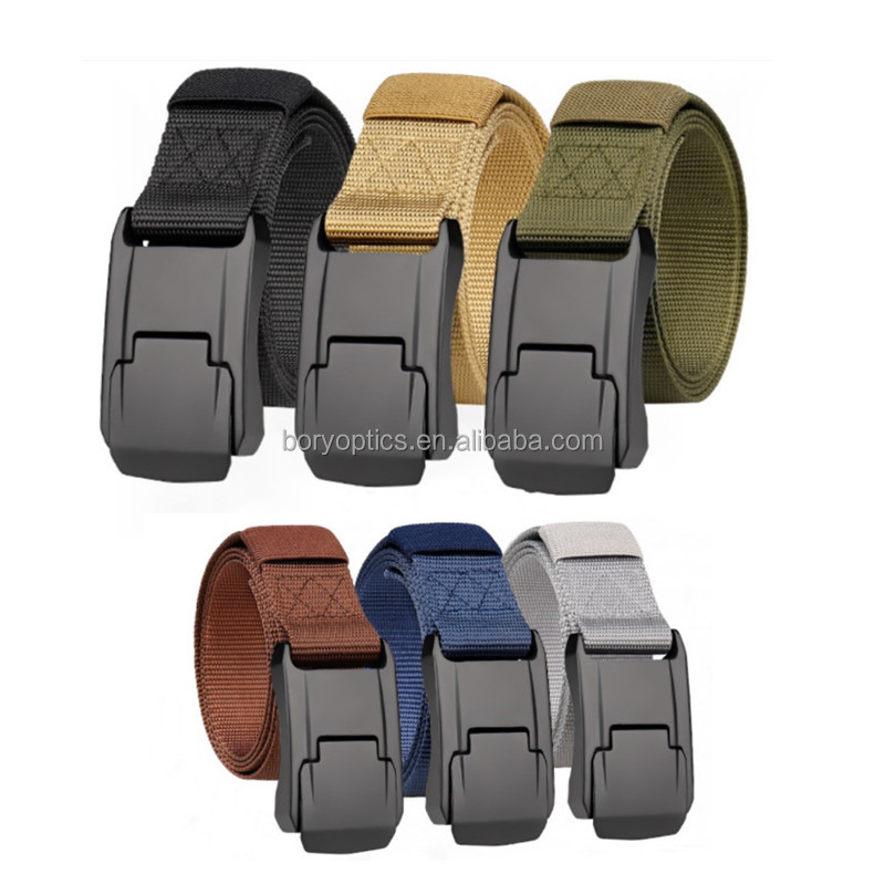 Полевой Тактический Поезд для выживания охотничий диапазон EDC облегченный быстросъемный нейлоновый Универсальный боевой черный тактический ремень для мужчин