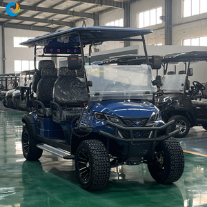 Voiture de golf électrique à quatre roues pour le tourisme, les visites panoramiques, l'accueil hôtelier, la visite immobilière, les camping-cars et la patrouille de sécurité - Product Image 2