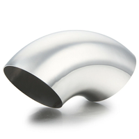 Coude en acier inoxydable 304 316, soudé, qualité industrielle, raccord de tuyauterie, tube long, haute résistance, poli miroir, moulage, haute pression