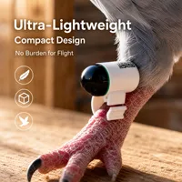 Traceur GPS intelligent écologique pour pigeons de compétition et d'entraînement, avec puce en plastique et boucle, positionnement en temps réel Bluetooth/WiFi