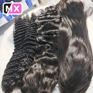 Pelucas de <span class=keywords><strong>Cabello</strong></span> Humano 100% Natural, Ondulado, de 32 Pulgadas, con Frontal de Encaje 13x4, Densidad 180, Ondas de Agua, Doble Trama 15A - Product Image 5