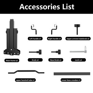 GORDON Station de barres horizontales stable, barre de traction, station de dips pour la musculation à domicile, équipement de force, tour de musculation - Product Image 5