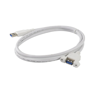 สายเคเบิล USB3.0ตัวผู้เป็นตัวเมียพร้อมรูเกลียวสายต่อ USB3.0พร้อมหู - Product Image 2
