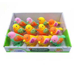 Lindos juguetes de cuerda Sparrow Cute Little Plastic Sparrow Spring Bird Classic Wind-Up Toy para niños Animal Toy - Product Image 4