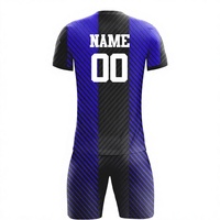 Uniforme de Fútbol en Stock, Personalizable con Logotipo, Transpirable, Manga Corta, Verano, Fabricante de Ropa Deportiva OEM ODM