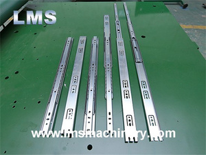 Steel Profile 45mm Drawer Slide Rail Roll Forming Machine With Assembly Machine Telescopic Channel Making Machine - Product Image 3