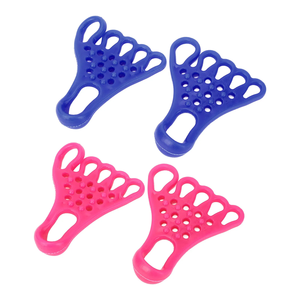 Estirador de dedos de yoga, banda de gel para estirar <span class=keywords><strong>el</strong></span> talón y <span class=keywords><strong>el</strong></span> <span class=keywords><strong>pie</strong></span>, separador de 5 dedos, espaciador, corrector, abridor, enderezador - Product Image 5