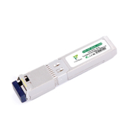 YXFiber SFP+ 10G Bidi 100km 1490/1550nm Simplex LC DDM CE FCC RoHS Certified Single Mode Fiber Optical Module