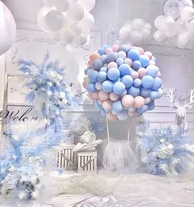 定制标志乳胶气球浪漫婚礼气球派对马卡龙Globo乳胶气球在中国广州