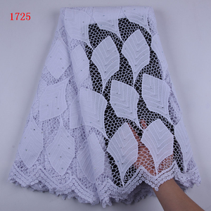 <strong>Peach</strong> Color Embroidery Guipure Cording <strong>Net</strong> <strong>Lace</strong> <strong>Fabric</strong> With Stones High Quality Water Solution Guipure Cord <strong>Lace</strong> With Beads 1725 - Product Image 6