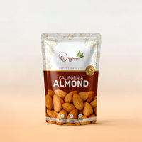 Op maat gemaakte ritssluitende plastic voedselverpakking voor gedroogd fruit, pinda's, gemengde cashewnoten, walnoten & pinda's, staande zak