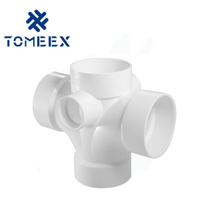 Hệ thống ống nước Vật liệu ASTM d2665 CS ab137.3 90 kết hợp wye và 1/8 uốn cong dwv cống vệ sinh sử dụng nước - Product Image 4