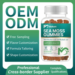 Custom Natural Irish Sea Moss Gummies <strong>Supplements</strong> with Bladder Burdock Roots for <strong>Thyroid</strong> Energy Immune <strong>Support</strong> Seaweed - Product Image 5