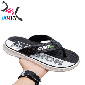 <b>Slippers</b> for Men Summer Wear Non-slip Thick Soft Bottom Wear Resistant Beach Fashion Trend Outdoor Casual Flip-flops for Men - Product Image 1