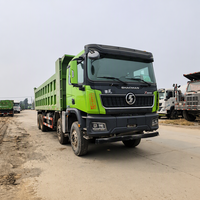 Camion benne diesel 48 de Shaanxi Automobile avec roues motrices 8x4 et caméra de recul pour projets miniers