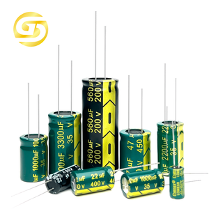 Condensador Electrolítico de Aluminio 10V 16V <span class=keywords><strong>25V</strong></span> 35V 50V 63V 100V <span class=keywords><strong>1UF</strong></span> 10UF/22/33/47/68/82/100/220/330/470/680/1000/2200UF de Fábrica - Product Image 2