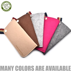 Bán buôn mỏng xách tay mềm cảm thấy kính mát Pouch chủ nhỏ kích thước lớn estuche de gafas trường hợp cho kính mắt - Product Image 2