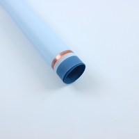 Papier d'emballage pour bouquet de fleurs de qualité supérieure, couleur unie, brillant, élégant, artistique, imperméable, pour fleuriste