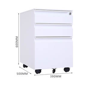 Archivadores de almacenamiento de muebles de oficina de metal con cerradura para documentos y <span class=keywords><strong>archiveros</strong></span> para uso en taller y cocina - Product Image 3