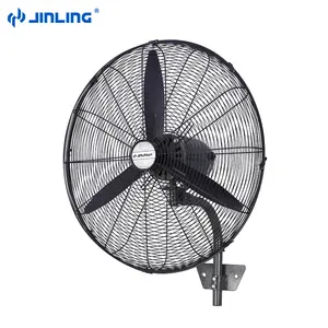 750mm Industrial Wall Fan High Velocity Oscillating Powerful Commercial Wall Mounted Fan